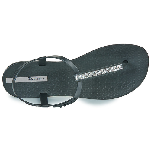Ipanema CHIC SANDAL FEM Preto / Prateado