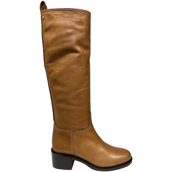 Sapatos Mulher Botas Angelo Bervicato 383 Castanho