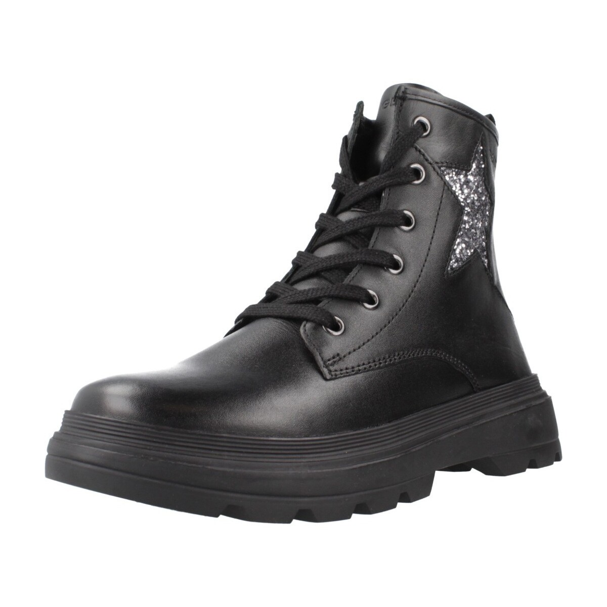 Sapatos Rapariga Botas Geox J KIDDARTAH Preto