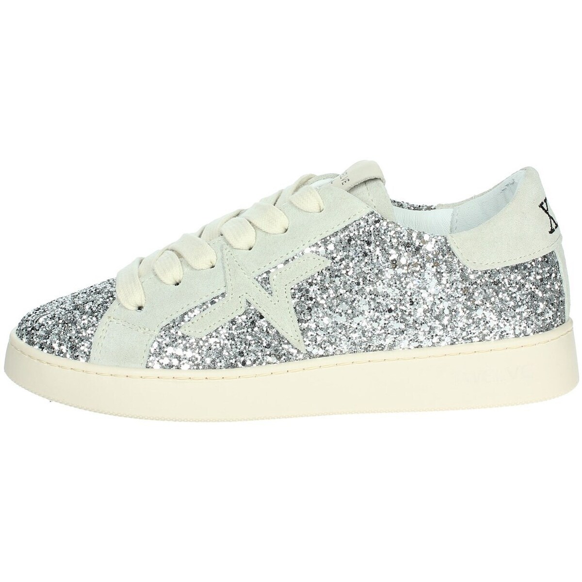 Sapatos Mulher Sapatilhas de cano-alto Twelve CLASSIC Prata