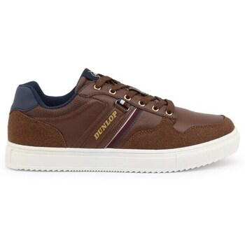 Sapatos Homem Sapatilhas Dunlop Sneaker Schriftzug Castanho