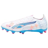 Sapatos Homem Chuteiras Puma Ultra 5 Match Vol.up Branco
