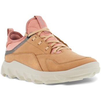 Sapatos Mulher Sapatilhas Ecco Mx Low Castanho, Cor-de-rosa