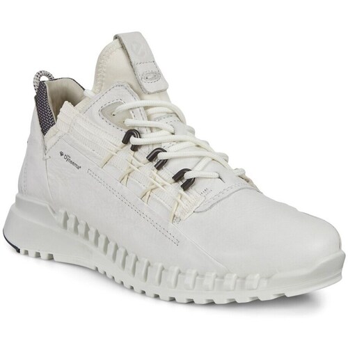 Sapatos Mulher Sapatilhas Ecco Sneaker Zipflex Low Branco