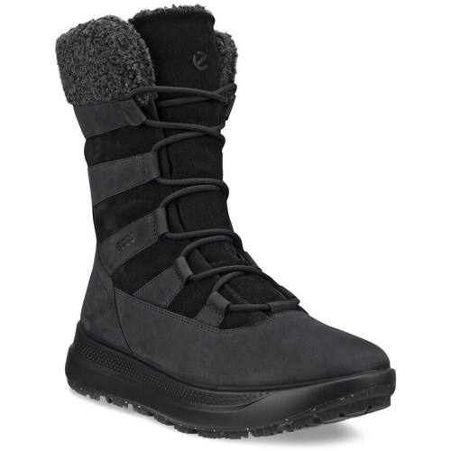 Sapatos Mulher Botas de neve Ecco Winterstiefel Preto