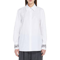 Textil Mulher camisas Maxmara Studio QUEVA Branco