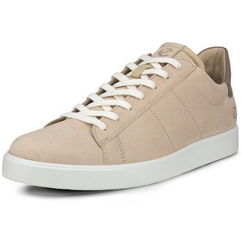 Sapatos Homem Sapatilhas Ecco Sneaker Street Lite Bege