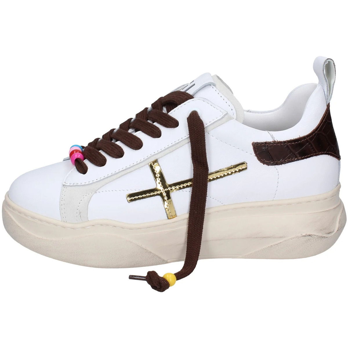Sapatos Mulher Sapatilhas Gio + EX632 VINTAGE Branco