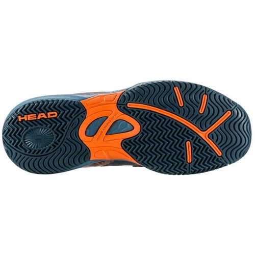 Head Sprint Velcro 3.0 Azul marinho, Cor de laranja