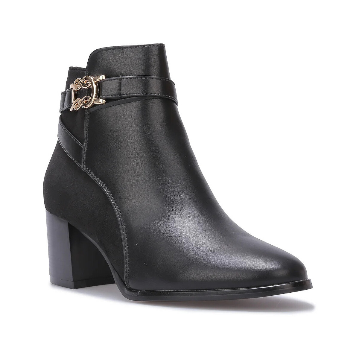 Sapatos Mulher Botins La Modeuse 72739_P171178 Preto