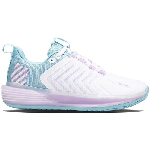 Sapatos Mulher Sapatilhas de ténis K-Swiss Ultrashot 3 Allcourt Branco, Roxo, Cor azul-turquesa