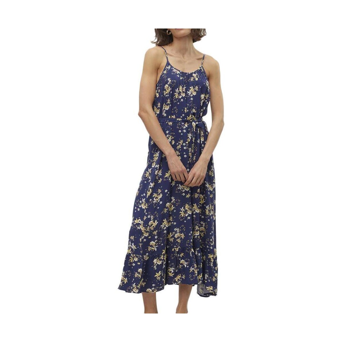 Textil Mulher Vestidos Vero Moda  Azul