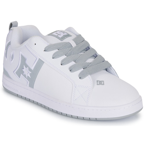Sapatos Homem Sapatilhas DC Shoes COURT GRAFFIK SQ Branco / Cinza
