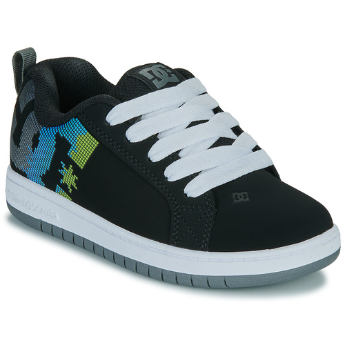 Sapatos Rapaz Sapatilhas DC Shoes COURT GRAFFIK Preto