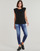 Textil Mulher Calças de ganga slim Le Temps des Cerises PULPHIGC Azul