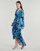 Textil Mulher Vestidos compridos Morgan RAMIE Azul
