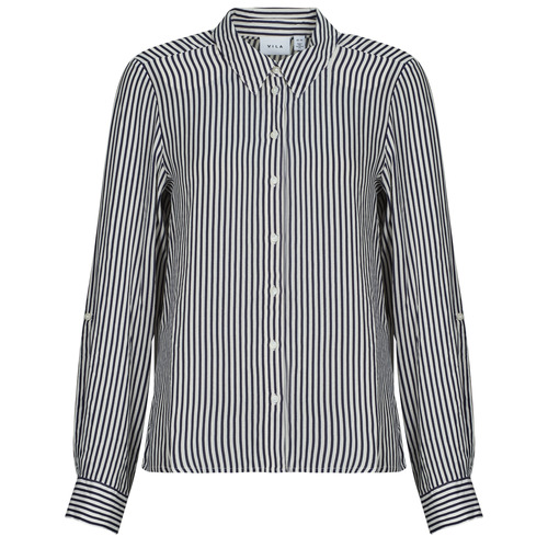 Textil Mulher camisas Vila VIROSA Azul