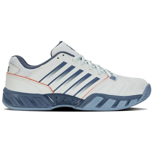 Sapatos Homem Sapatilhas de ténis K-Swiss Bigshot Light 4 Allcourt Branco, Azul marinho