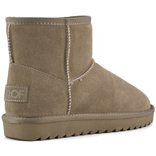 Colors of California Winter boot in suede Castanho