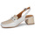 Sapatos Mulher Escarpim Casta OBBA Creme