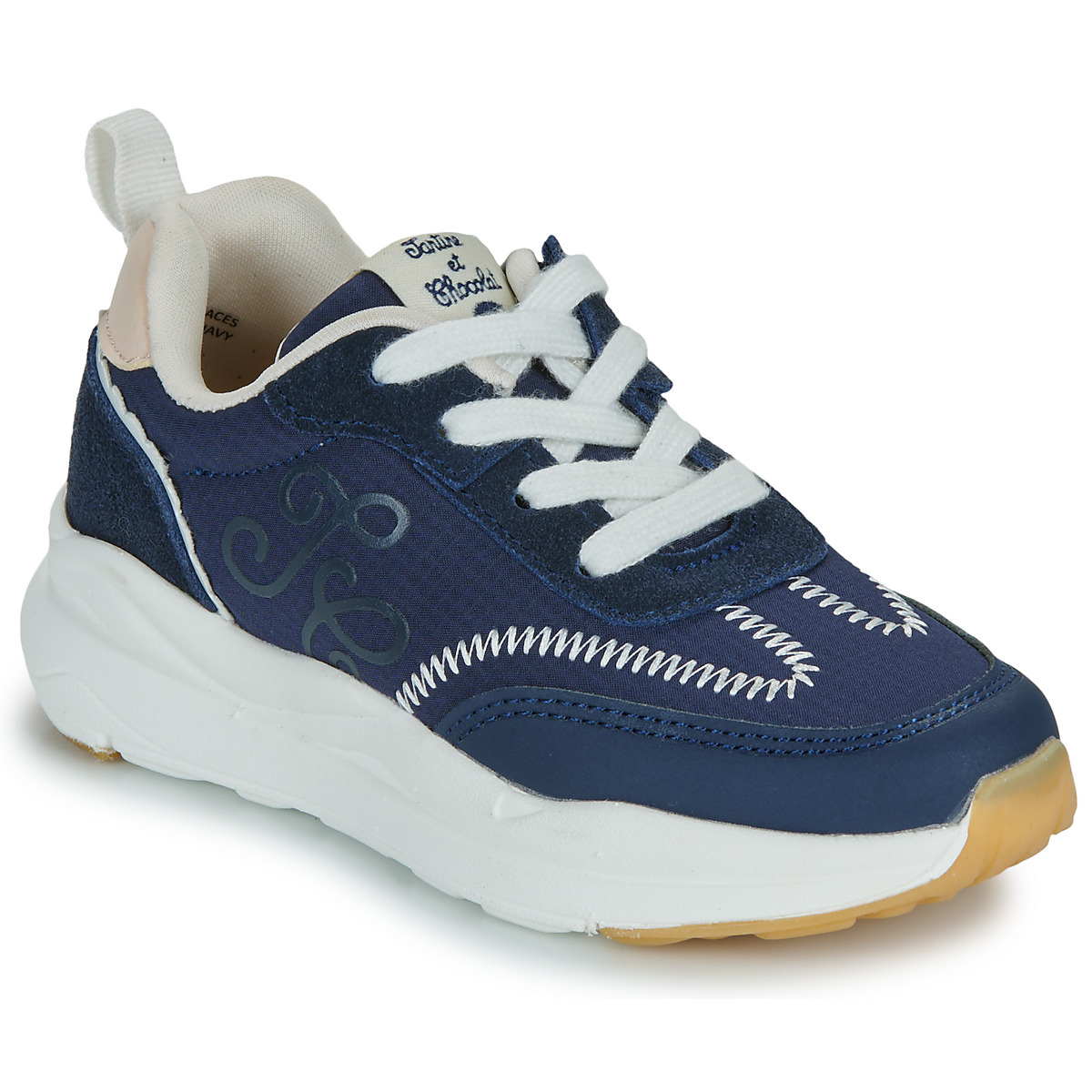 Sapatos Rapariga Sapatilhas Tartine Et Chocolat T&C 19 LACES Marinho