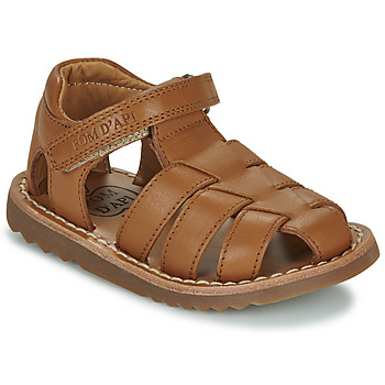 Sapatos Rapaz Sandálias Pom d'Api WAFF PAPY Camel