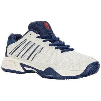 Sapatos Criança Sapatilhas de ténis K-Swiss Hypercourt Express 2 Branco, Azul marinho
