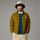 Textil Homem Casacos  The North Face NF0A88XU M HYDRENALITE JKT-1OB1 MOSS GREEN Verde