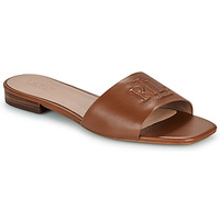 Sapatos Mulher Chinelos Lauren Ralph Lauren EVERLEY SLIDE Conhaque