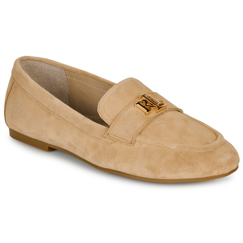 Sapatos Mulher Mocassins Lauren Ralph Lauren AVERI III-FLATS-LOAFER Bege