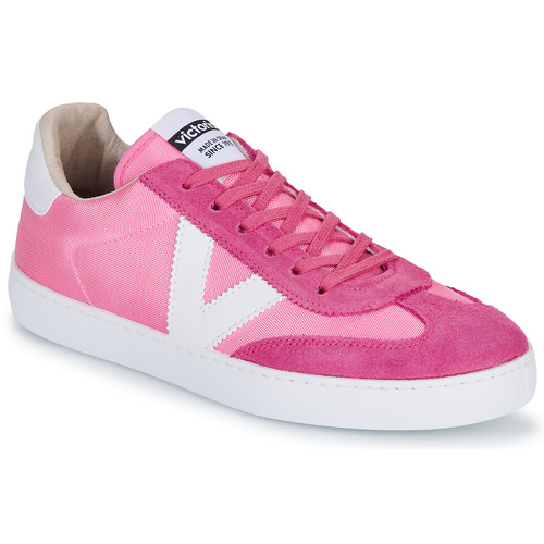 Sapatos Mulher Sapatilhas Victoria BERLIN SERRAJE & NYLON Rosa / Branco