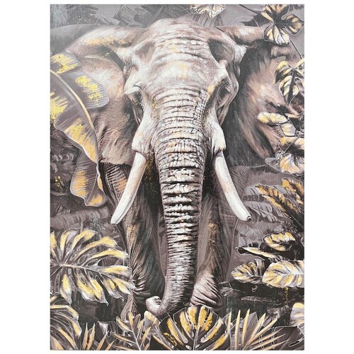 Casa Quadros / telas Signes Grimalt Pintura De Elefante Cinza