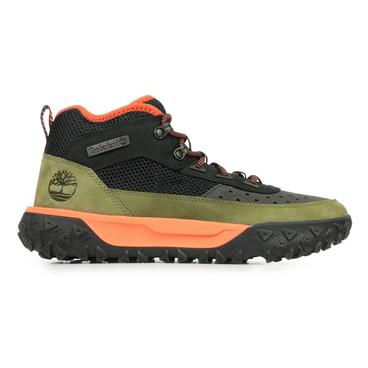 Sapatos Homem Sapatilhas Timberland Greenstride Motion 6 Mid Lace Hkr Boot Verde