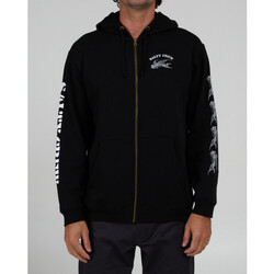 Textil Homem Sweats Salty Crew Kamikaze zip fleece Preto