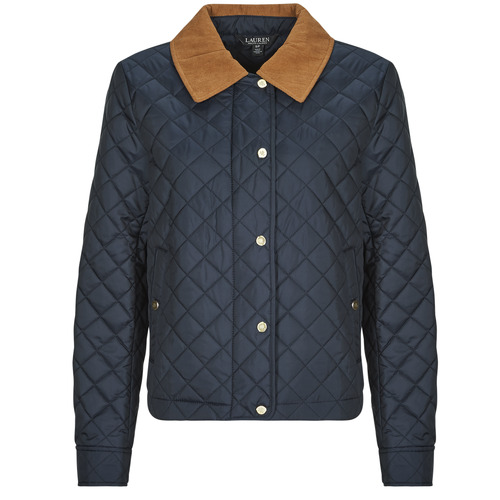 Textil Mulher Casacos/Blazers Lauren Ralph Lauren QLT DTL -INSULATED-COAT Marinho