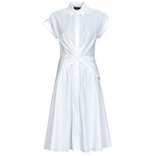 Textil Mulher Vestidos curtos Lauren Ralph Lauren CIAN Branco
