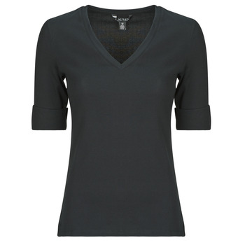 Textil Mulher T-Shirt mangas curtas Lauren Ralph Lauren V JUDY Preto