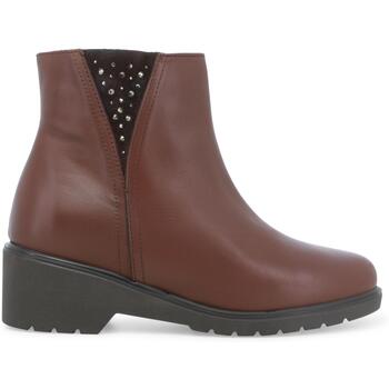 Sapatos Mulher Botins Melluso R35602W-244407 Castanho
