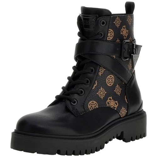 Guess OLSY  BLACK BROWN FLFOLS FAL10 Preto