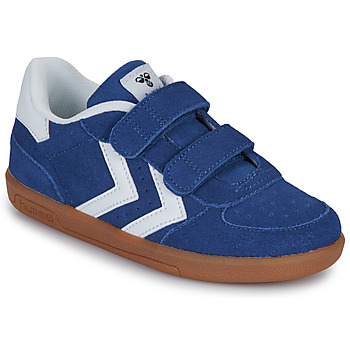 Sapatos Criança Sapatilhas hummel VICTORY SUEDE II Azul