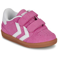Sapatos Rapariga Sapatilhas hummel VICTORY SUEDE II INFANT Rosa