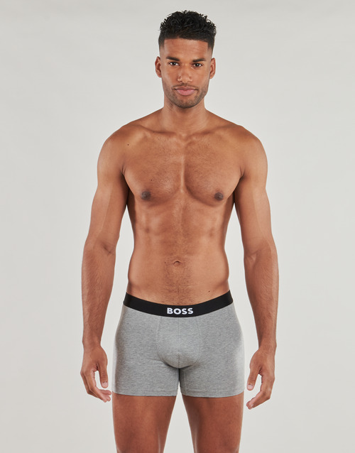 BOSS BoxerBr 3P Boss Icon Branco / Cinza / Preto