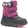 Sapatos Criança Botas de neve KAMIK Sparky2 Preto, Cor-de-rosa