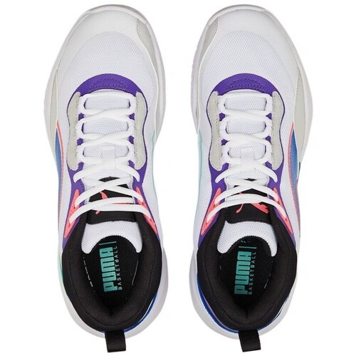 Puma Playmaker Pro Roxo, Branco, Azul