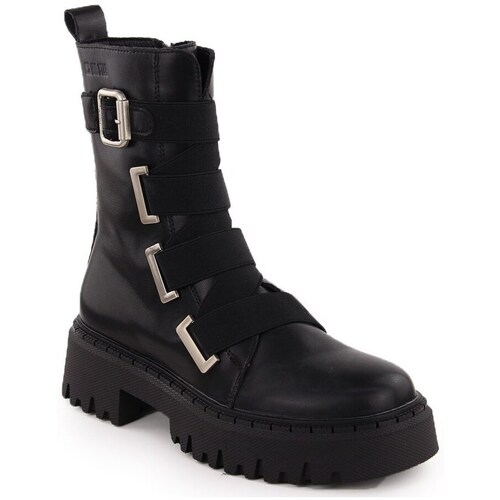 Sapatos Mulher Sapatilhas de cano-alto Big Star INT2052 Preto