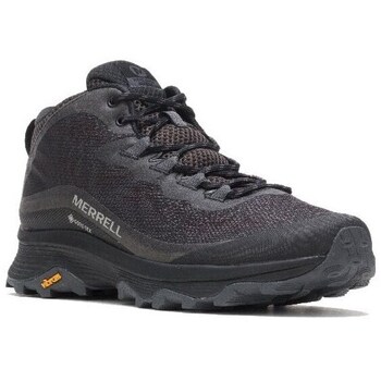 Sapatos Homem Botas baixas Merrell Moab Speed Mid Gtx Preto