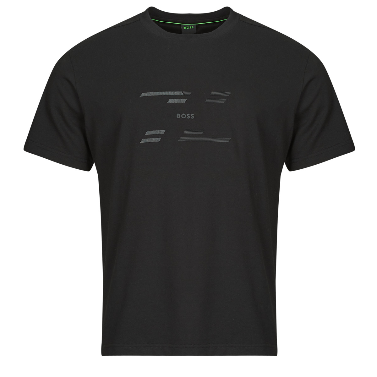 Textil Homem T-Shirt mangas curtas BOSS Tee Tape HJ Preto