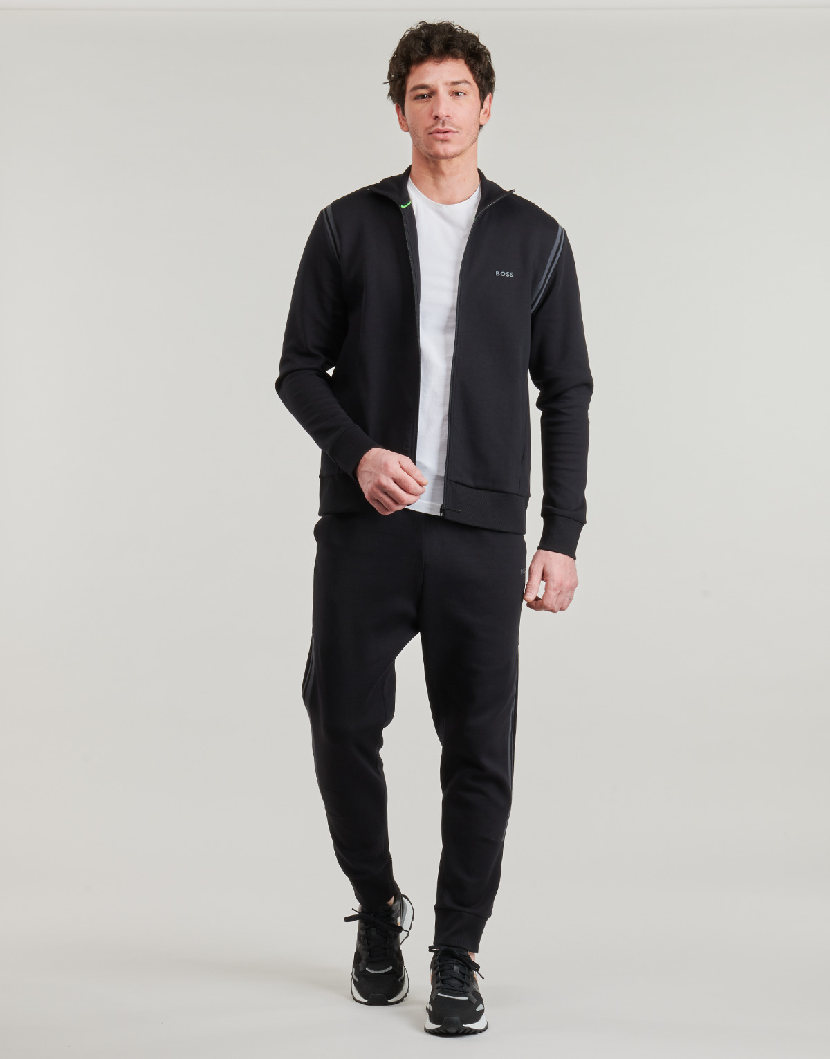 Textil Homem Todos os fatos de treino BOSS Tracksuit Set Preto