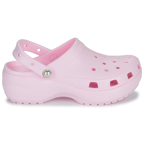 Crocs Classic Platform Pearl Clog Rosa
