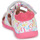 Sapatos Rapariga Sandálias Agatha Ruiz de la Prada BASIC Branco / Rosa